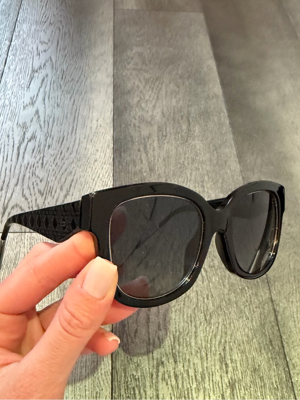 Dior Black Oversized Sunglasses